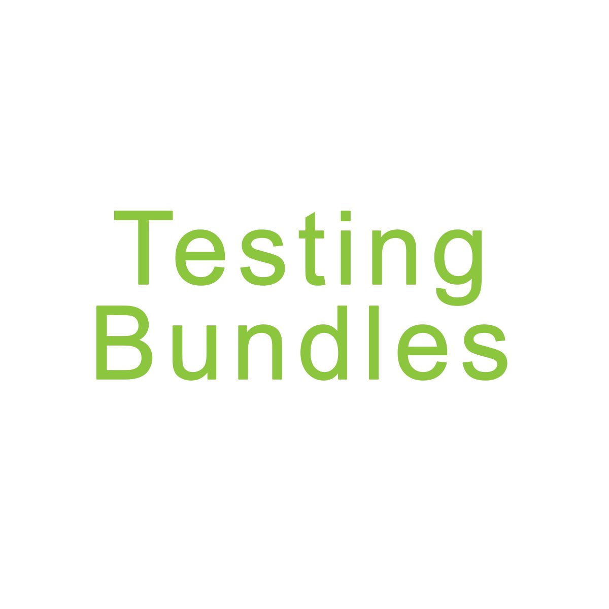 Testing Bundles